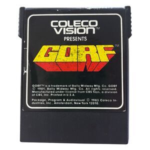 Gorf - ColecoVision - Cartridge Only - Tested & Works